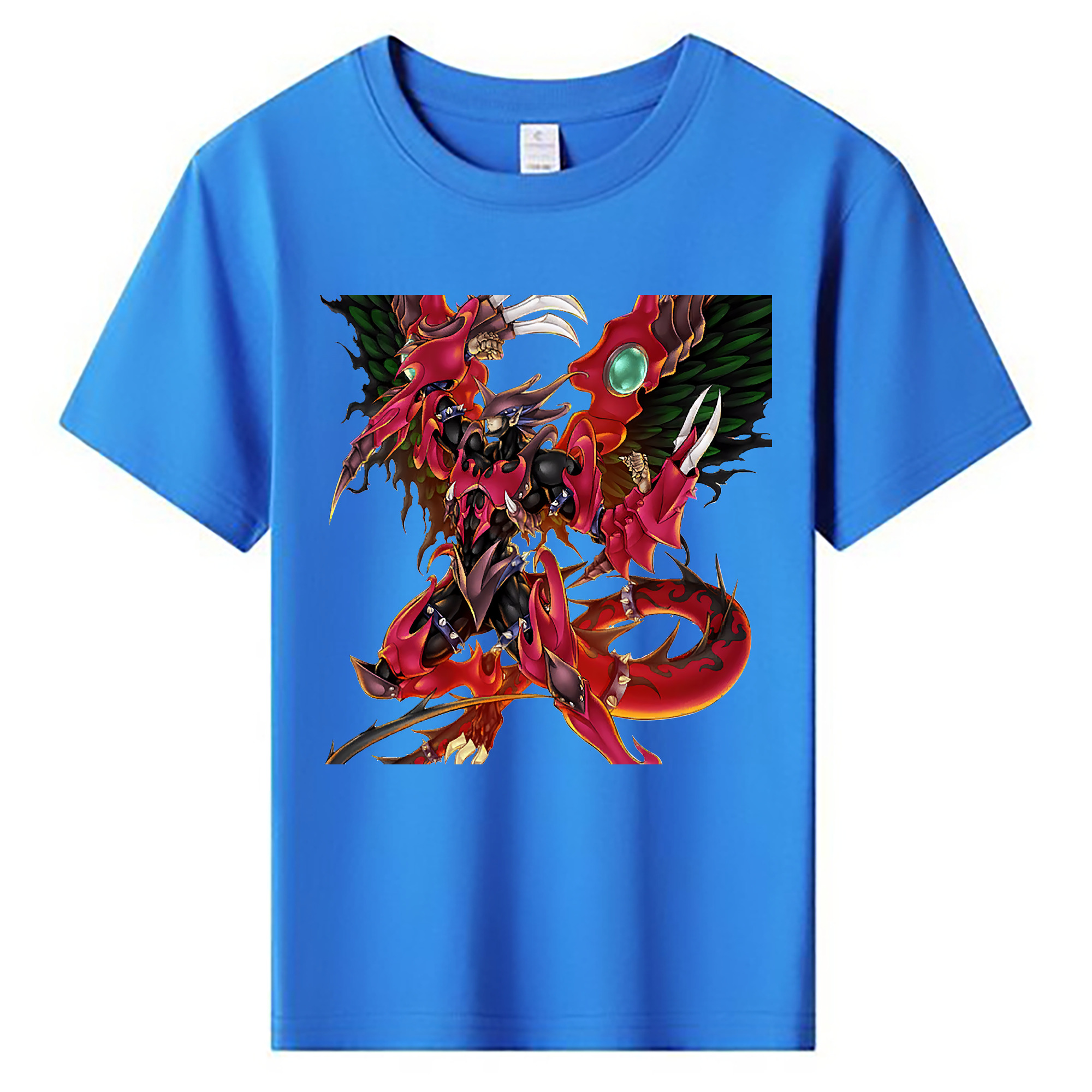 （画像用） 遊☆戯☆王 Yu-Gi-Oh! 綿100％キッズTシャツ（フロントプリント）